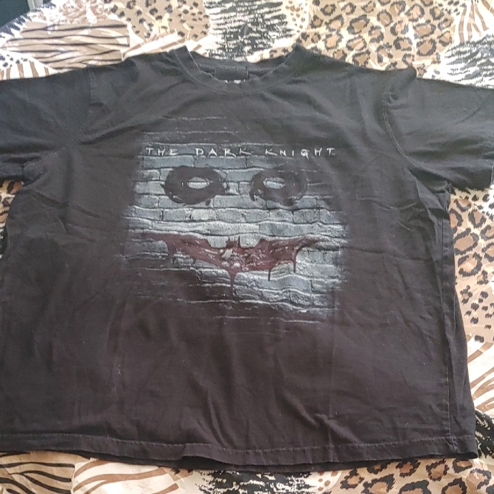 The Dark Knight Black T-Shirt Sz Lg